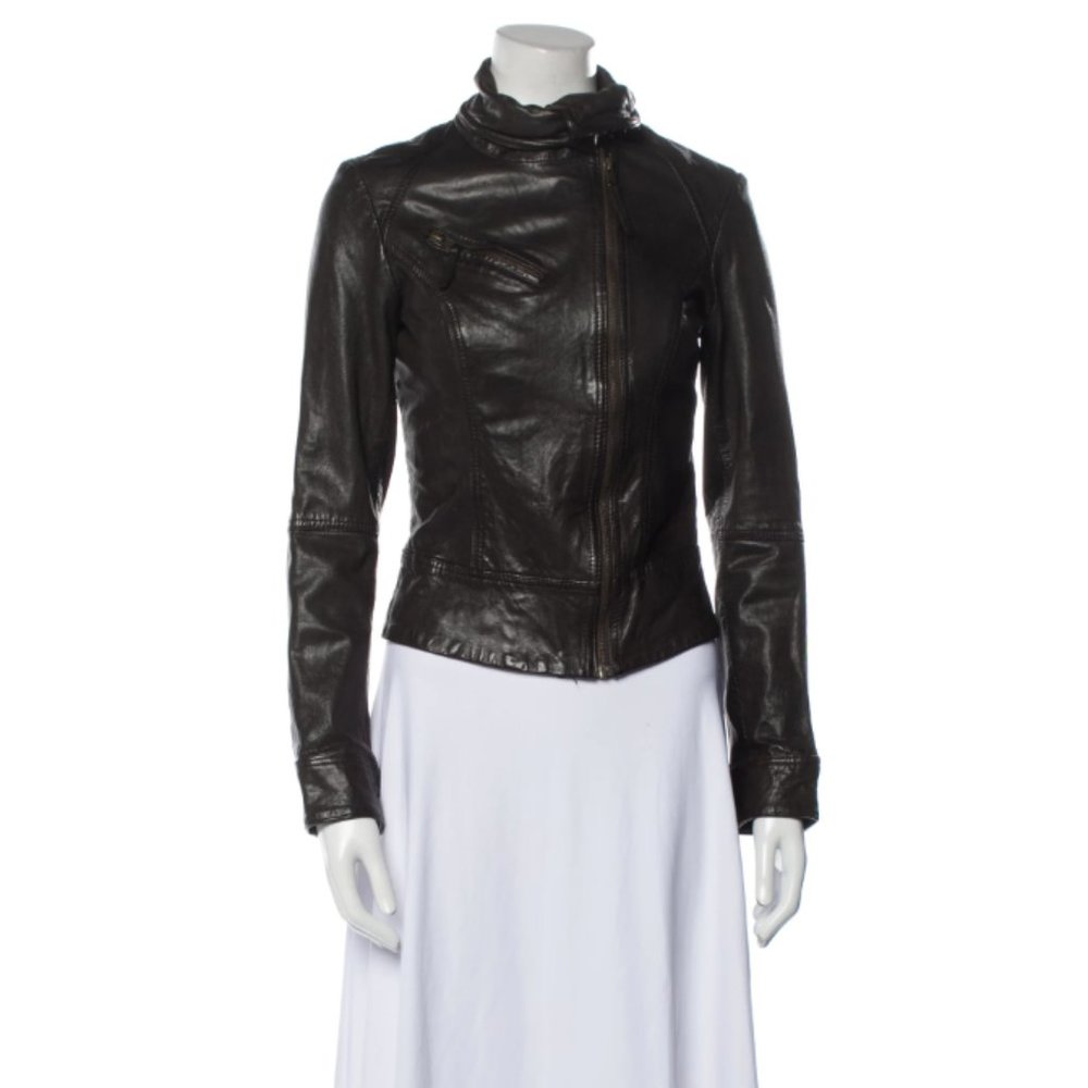 ALL SAINTS Leather Biker Jacket
